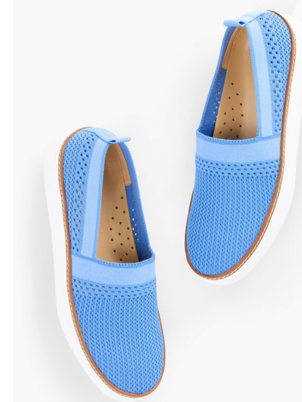 Talbots Brittany knit slip on sneakers 9.5M